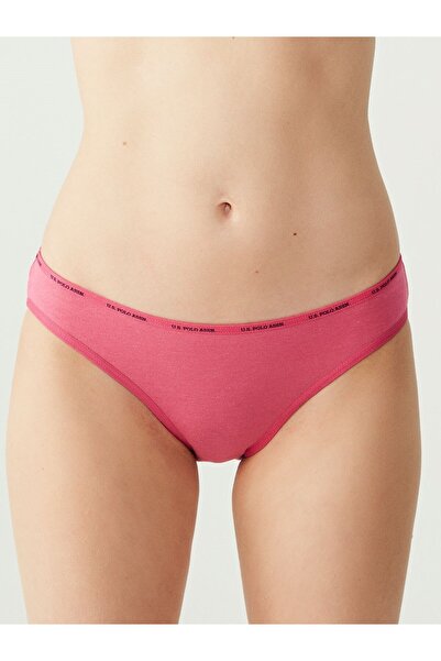 U.S. Polo Assn. Women's Multi-Colored 5-Piece Low Waist Slip