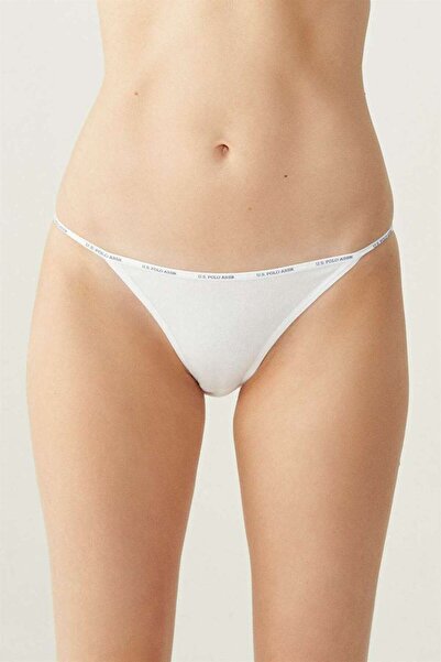 U.S. Polo Assn. Kadın Çok Renkli 5 Li Tanga Slip