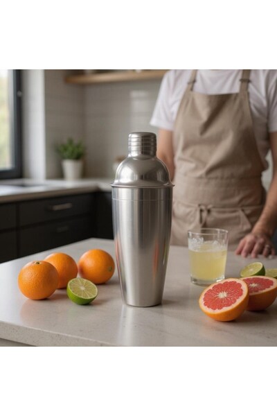 PİNHAN Shaker Paslanmaz Çelik 700 ml (SHKR- 700)