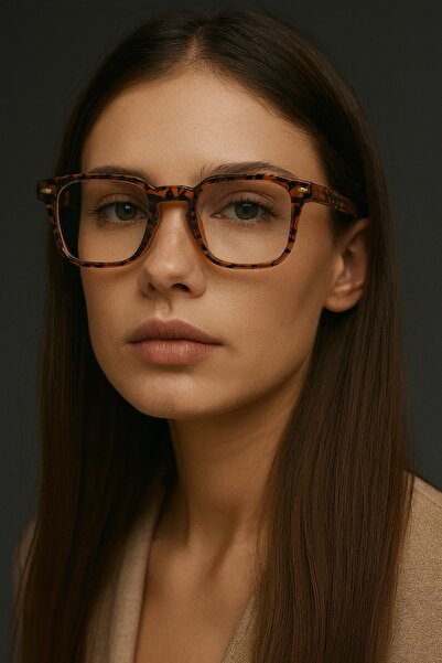 Chunky Frame Yaoks Unisex Black Framed Blue Block Blue Light Protection Screen Glasses