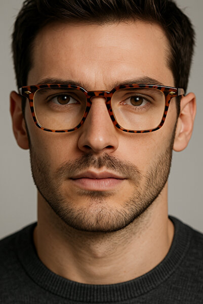 Chunky Frame Yaoks Unisex Black Framed Blue Block Blue Light Protection Screen Glasses