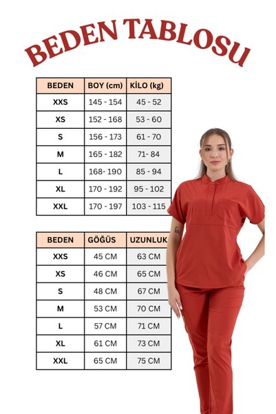 Brl Üniforma Single Top Snap-Button Stretch Fabric Mandarin Collar Doctor and Nurse Surgical Scrubs Lilac | BRLSNAPS
