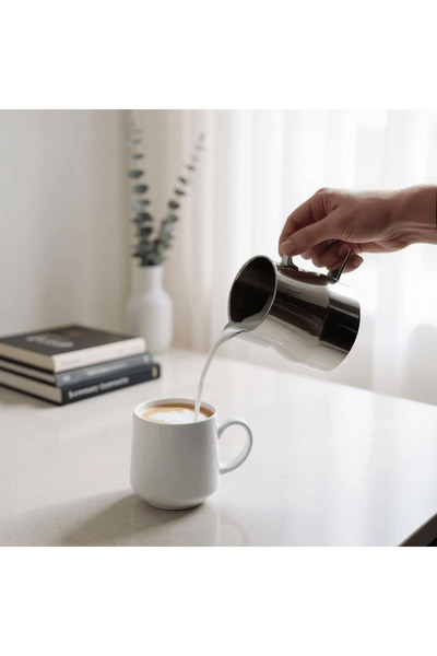 PİNHAN Profesyonel Pitcher (Süt Potu) 350 ml (PRSTPT- 350)