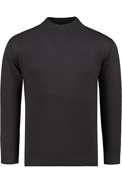 ANTHONY JACKSON Премиум мъжки пуловер с половин цип и рибарска яка Gregorio