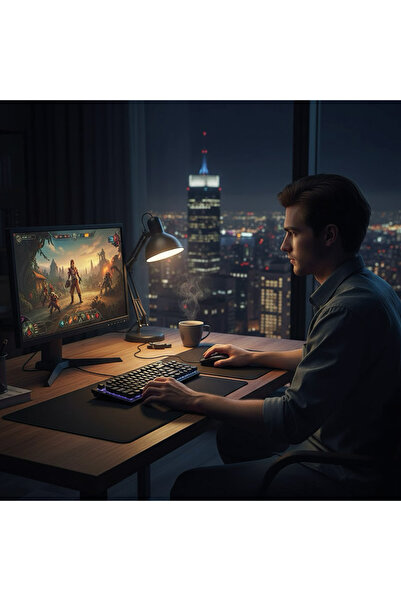 LENOVO BK 360*280*4MM BLACK MOUSE PET