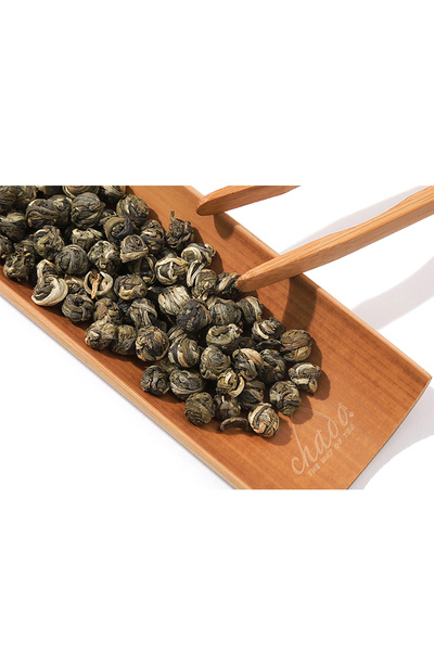 Chado Tea Jasmine Pearls Elle Sarılmış İnci Formunda Tomurcuk Yaseminli Yeşil Çay 50 Gr