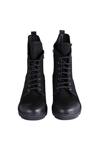 37Numara Deri Postal Siyah Nubuk Büyük Numara 41-42-43