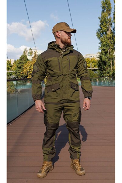 Lion camo Costum Men's Camouflage Suit Gorka level 5 ripstop Antivand si Hidrofug