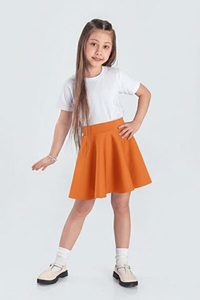 Mnk Baby&Kids Scuba April 23 October 29 Ceremonial Skirt Mnk0565 Orange