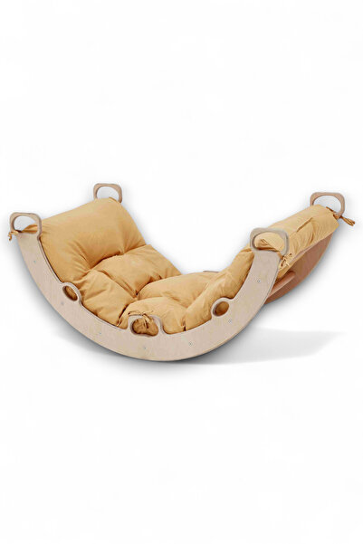 MONTETOYS Montessori Arch Ve Organik Pamuklu Yastık