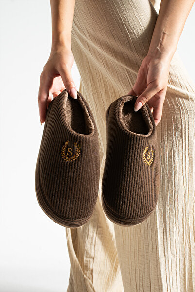 StWenn Пухнасті домашні капці для чоловіків жінок безшумна підошва всередині Kurklu миються гостьові капці