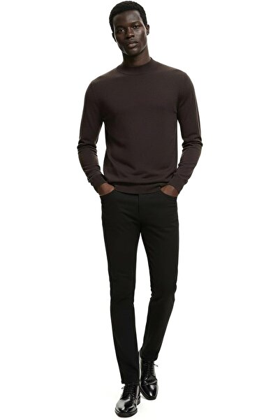 ANTHONY JACKSON Премиум мъжки пуловер с половин цип и рибарска яка Gregorio