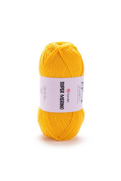 Yarnart Super Merino - Ручна пряжа Темно-жовта-779