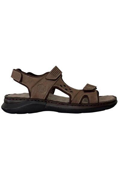 Forelli 40526 Bruce Sand Nubuck Men's Genuine Leather Sandals