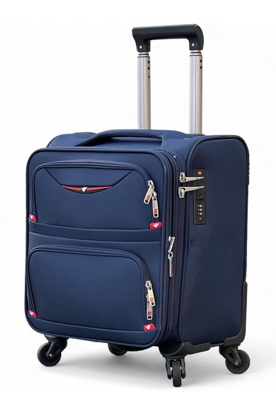 ZAAPPY Pilot Carry-On Cabin Luggage – 18 Inch Trolley Bag for 2-3 Days Business Trips, Lightweight