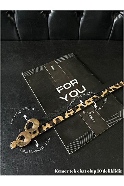 Fiori Cureaua de dama cu catarama de design, centura de haina, centura de cam...