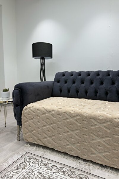 ÖZMAKAN Κάλυμμα καναπέ, κάλυμμα καναπέ-κρεβάτι, ύφασμα Wellsoft 180 x 110 cm μονό