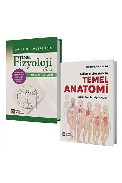 İstanbul Tıp Kitabevi Sağlık Bilimleri İçin Temel Anatomi + Sağlık Bilimleri İçin Temel Fizyoloji Genişletilmiş 3.Baskı