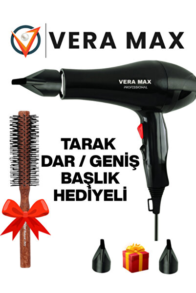 Bluemax مجفف شعر برو مريح متعدد الوظائف بقدرة 2500 واط + مشط مجفف شعر + غطاء ...