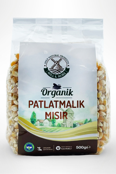 Mill & More Only Natural Products Organik Patlatmalık Mısır (Cin Mısır) 500 g