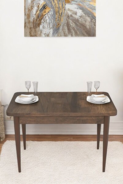 Sar Pakete Tulca Serisi 70x110 Barok Desen Mdf Masa Sabit Mutfak Masası