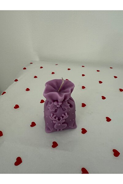 BY CLEO SCENTED CANDLE WITH REINDEER BAG