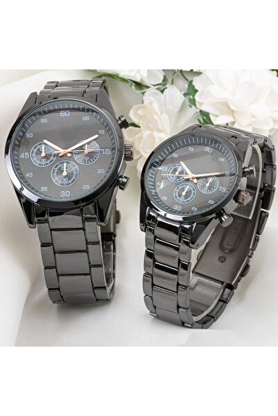 Saattino Sevgililer Günü Hediyesi Sevgili Kombini Kadın Erkek Kol Saat ST-304029