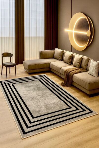 Flair dijital baskılı yıkanabilir Kaymaz Tabanlı Halı Dekoratif Yıkanabilir halı