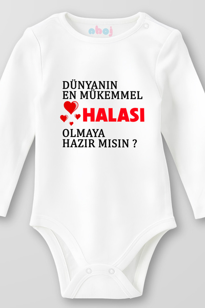 Ahoj هل أنت جاهز لكونك أفضل عمّا بعده؟ (100% قطن عضوي) بدلة أطفال بأكمام طويلة