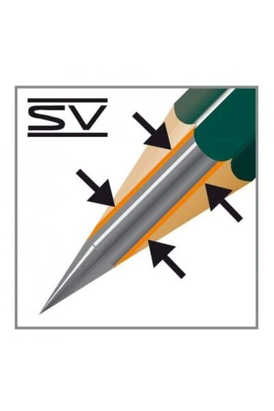 Fatih Kurşun Kalem Dereceli 2B 15010 1 adet fiyatıdır