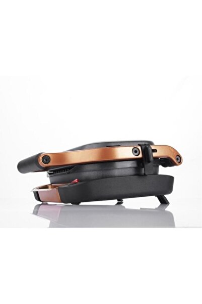 AKSU Vintage Döküm 1800W Izgara Ve Tost Makinesi Mini Boy