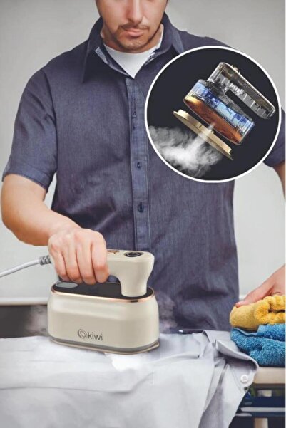 Kiwi Buharlı Ütü & Dikey Ütü Kırışık Giderici 2'si 1 Arada
