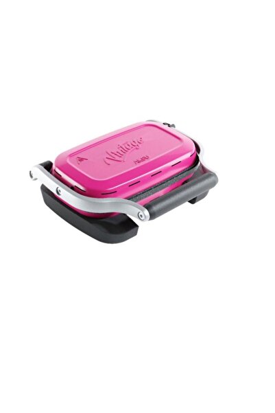 AKSU Vintage Waffle Makinesi Double Barbie Pembe