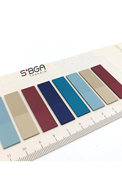 sibga tasarım Transparent Colored Postit Post-it Post It.Bookmark Bookmark Postit Sticker Note Paper 200 Sheets