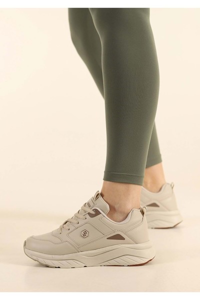 KOCAMANLAR Queen Step 2105 Unisex Sports Shoes Beige