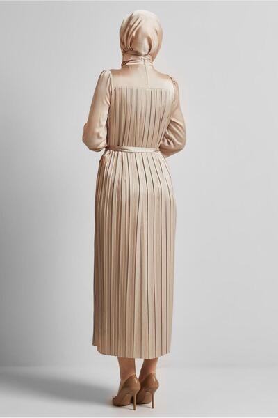 Alvina KUŞAKLI SATEN ELBİSE 45327