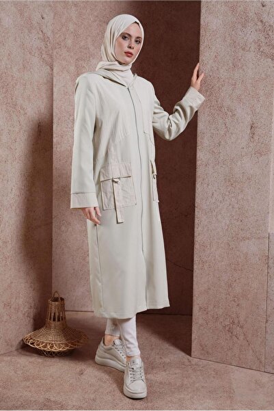 Alvina KAPÜŞONLU TRENÇKOT 10875