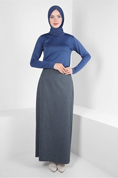 Alvina KARE DESENLİ ETEK 60519