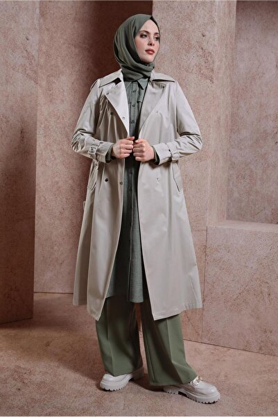 Alvina Kemerli Trençkot 10866