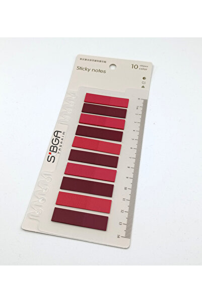 sibga tasarım Transparent Colored Postit Post-it Post It.Bookmark Bookmark Postit Sticker Note Paper 200 Sheets