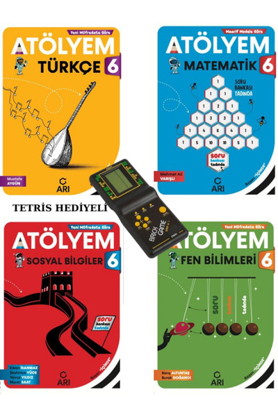 Arı Yayıncılık Arı Yayınları 6. Sınıf Atölyem Fen Bilimleri-türkçe-sosyal-matematik Set