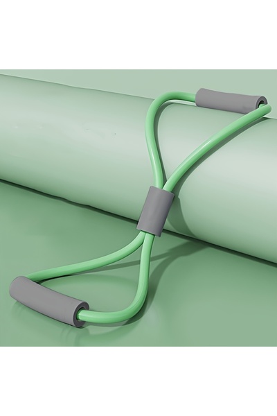 Choice أشرطة مقاومة اليوغا الخضراء، شريط مرن للتمارين الرياضية، أداة توسيع ال...