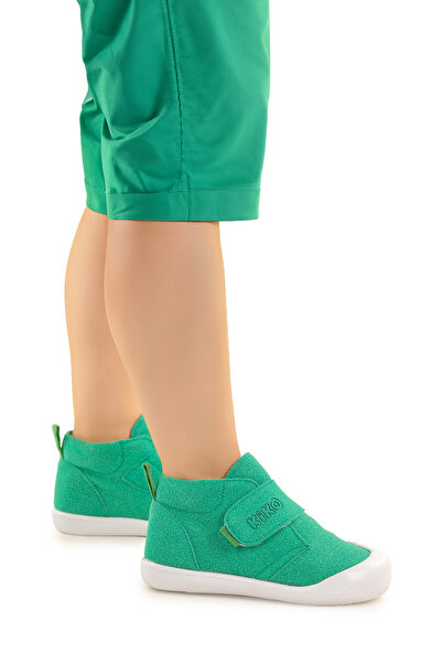 Kiko Kids Winnie İlk Adım Cırtlı Kız Bebek Günlük Bot Ayakkabı