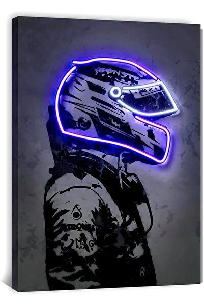 Emoda home Trove لوحة فنية جدارية من القماش لمتسابقي الفورمولا 1 - ملصق نيون ...