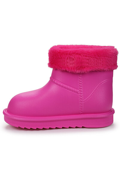 Kiko Kids Geta Su Geçirmez İçi Kürklü Kız Çocuk Eva Yağmur Kar Çizme
