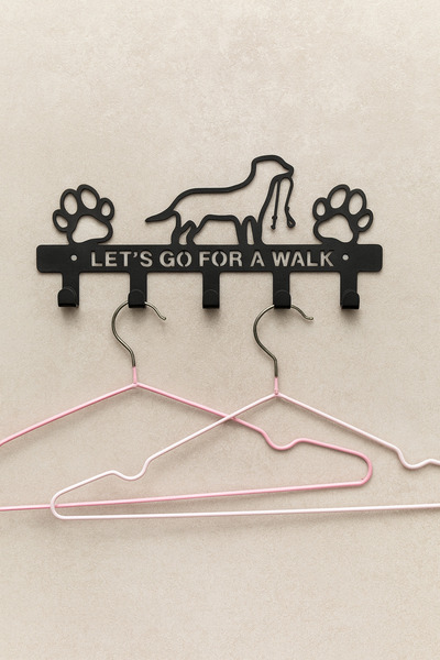 VENON Чорний Давай підемо на прогулянку Письмовий вішак Металевий брелок Віша...