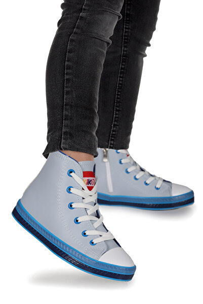 Kiko Kids Pantofi sport pentru băieți, cu șireturi, cu fermoar