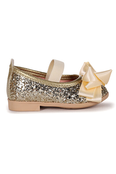 Kiko Kids Panı Broken Glass Bow Elastic Baby Girl Ballerina Shoes