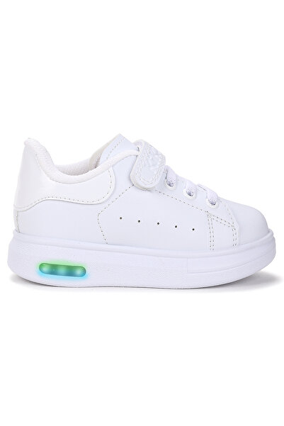 Kiko Kids Tinsa Günlük Cırtlı Işıklı Erkek Bebek Spor Ayakkabı