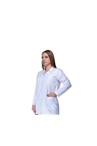 Sarıçiyil Üniforma Kadın Klasik Yaka Fit Kalıp Ceket Boy Doktor Önlük Eczacı ...